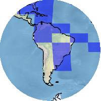 Map of South America